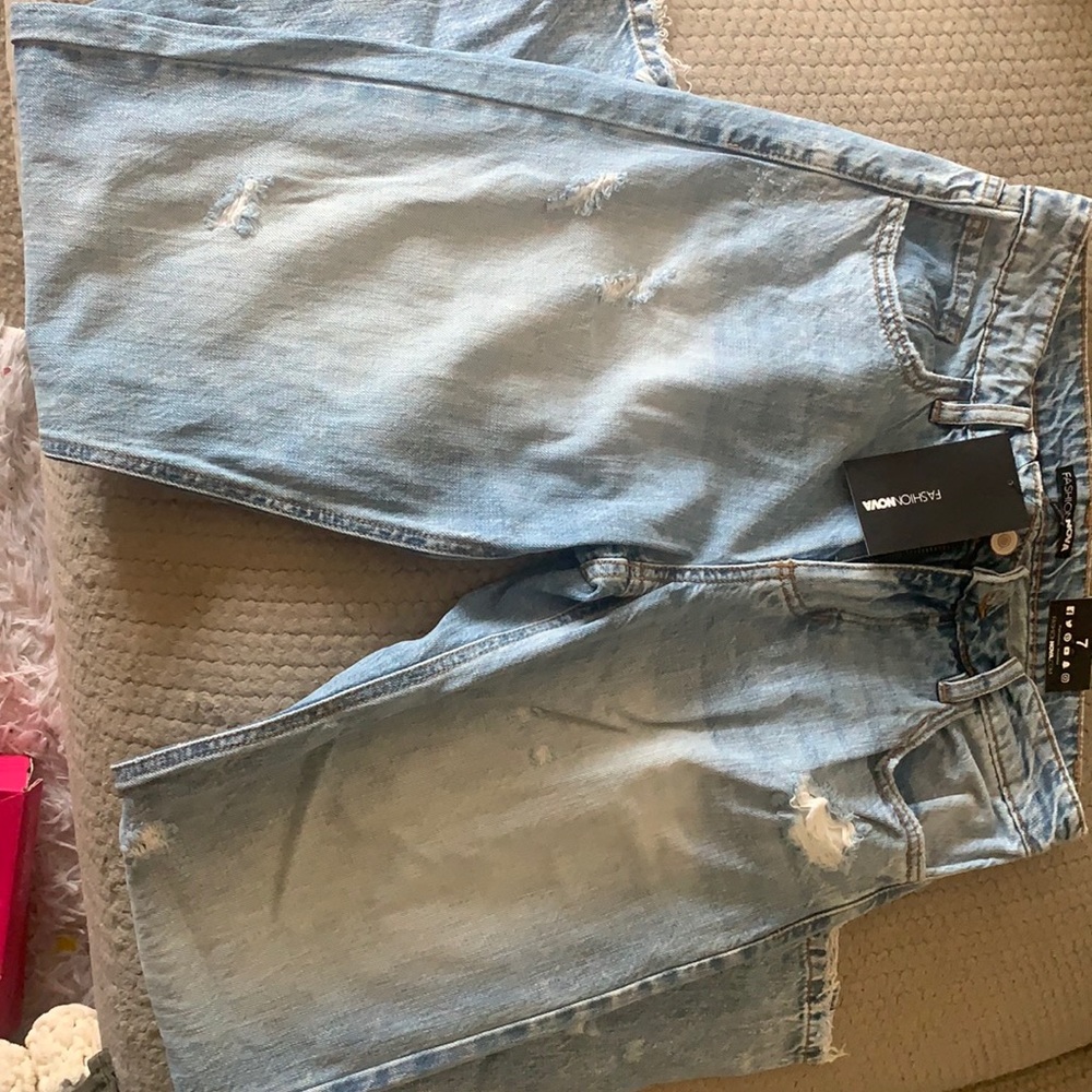 Fashionova mom jeans, size 7, New